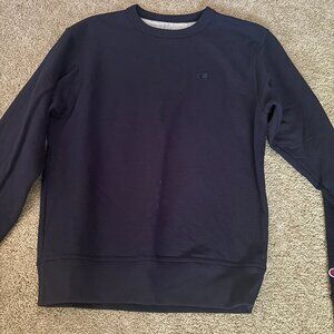 Unisex Champion Crewneck Sweater - Blue